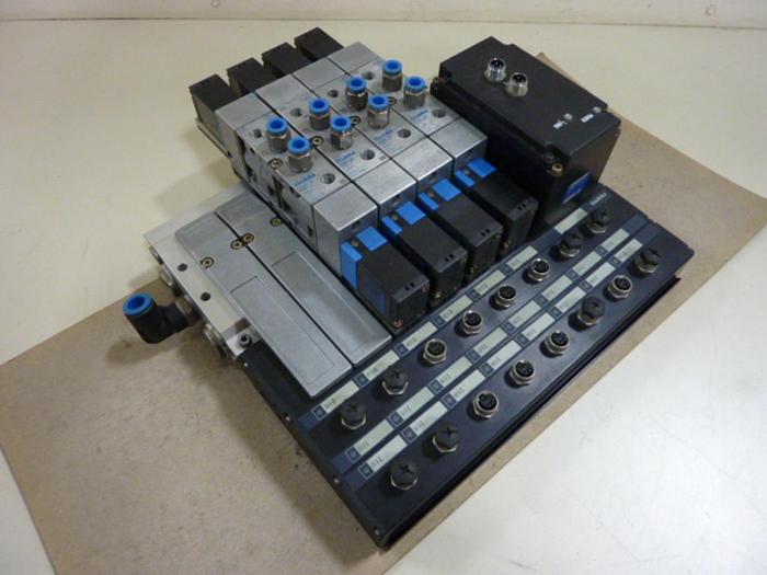 Used FESTO Control Block / Valve Terminal IFB8-02 #52803