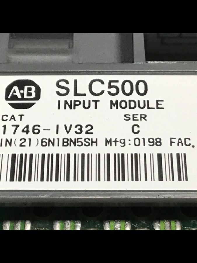 Used ALLEN BRADLEY Input Module 1746-IV32 SER C USED