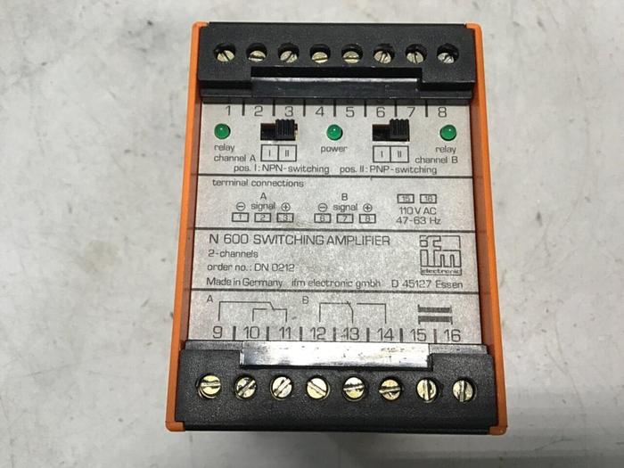 Used EFECTOR Switch Amplifier N600 DN0212 #139610