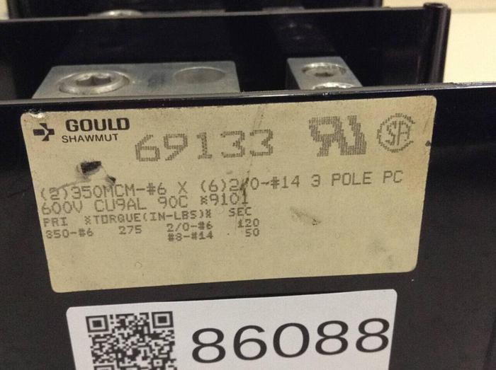 Used GOULD Fuse Holder 69133 #86088