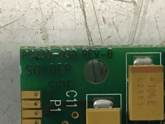 Used VAN DORN Temperature Circuit Board PC330-021 330-021 #137141