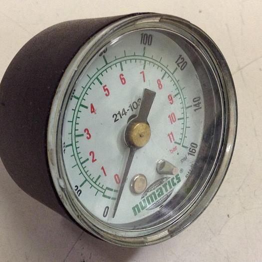 Used NUMATICS Pressure Gauge 214-103 #83842