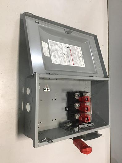 Used SIEMENS Heavy Duty Safety Disconnect Switch HNF362 #137863