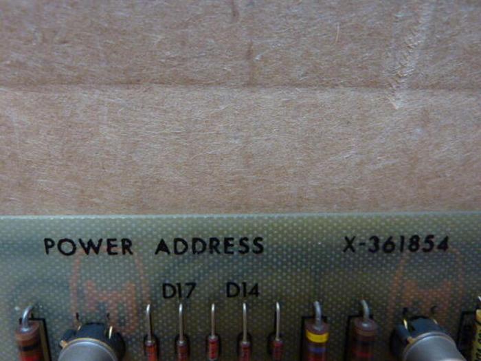 Used ALLEN BRADLEY Circuit Board X-361854 #27259