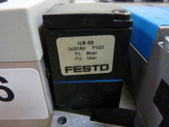 Used FESTO Control Block w/ Valves IFB8-03 #52796