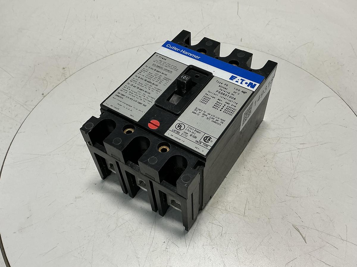 Used CUTLER-HAMMER FS360100A