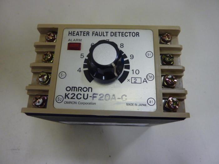 Used OMRON Heater Fault Detector K2CU-F20A-C #65692