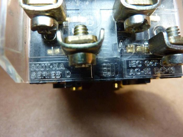 Used ALLEN BRADLEY Push Button 800T-PB16 GREEN #38297