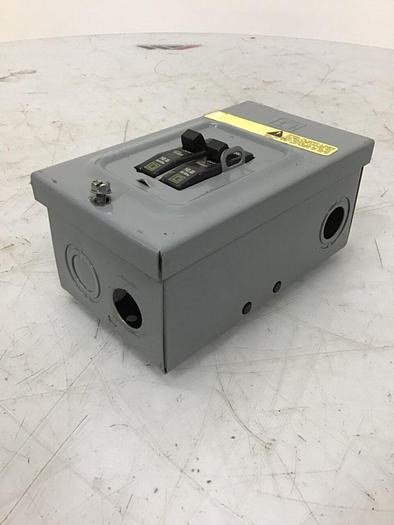 Used SQUARE D Load Center Q02L30S #122030
