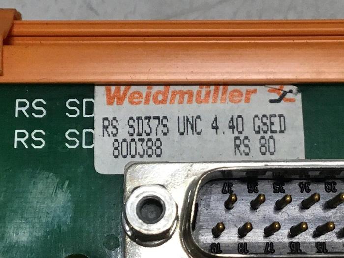 Used WEIDMULLER Interface Block RS SD37S #136813