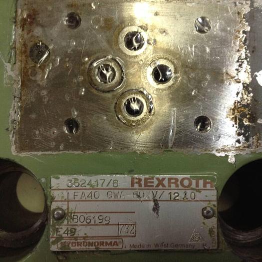 Used REXROTH Valve LFA40GWA60/V/1210 #88843