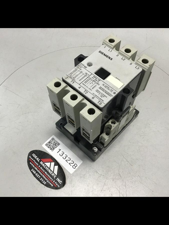 Used SIEMENS Contactor 3TF4622-OAG1 USED