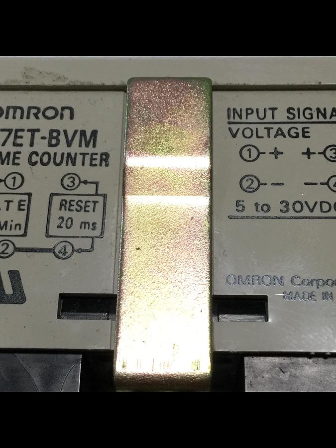 Used OMRON Time Counter H7ET-BVM USED #107584