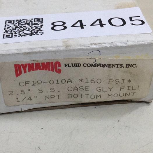 DYNAMIC FLUID COMPONENTS Pressure Gauge CF1P-010A #84405