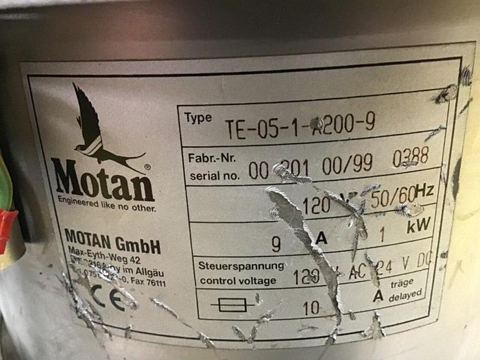 Used MOTAN Vacuum Loader TE-05-1-A200-9 #132237