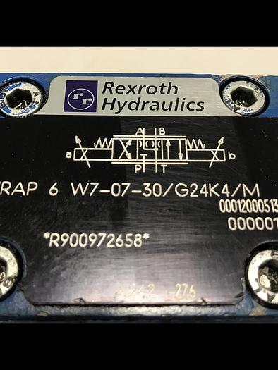 Used REXROTH VALVE 4WRAP 6 W7-07-30/G24K4/M Used #144739