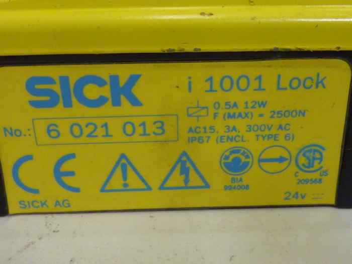 Used SICK Safety Interlock IE 1000 ES1 #67209