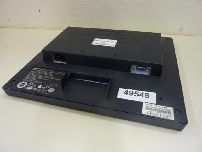 Used NEC Operator Panel LCD51V-BK #49548