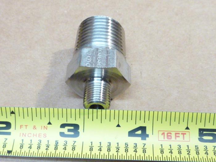 PRESSURE CONNECTIONS CORP. Connector SS-5404-08-02 #40660 SCRAPPED / DNL