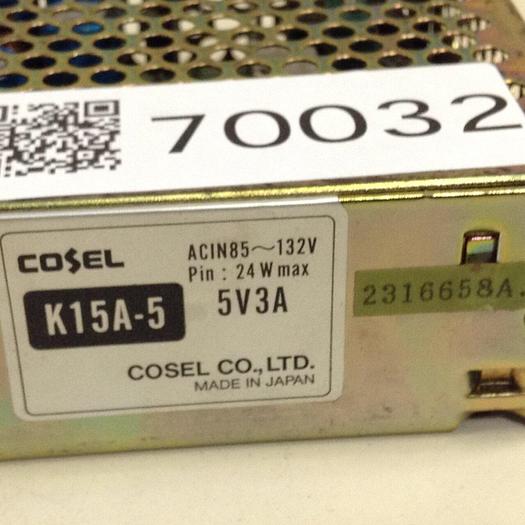 Used COSEL / Elco Power Supply K15A-5 #70032