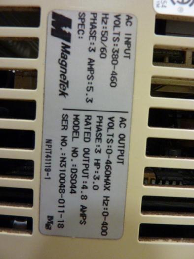 Used MAGNETEK AC Drive GPD333-DS044 #55813