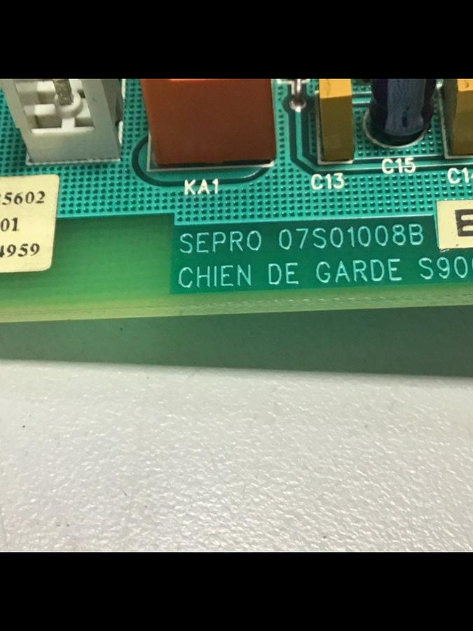 Used SEPRO Circuit Board S900-II 07S01008B USED #145551