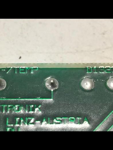 Used ELEKTRONIK Circuit Board E-7TEMP D1323E USed