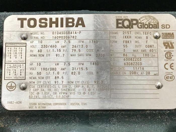 Used NOVATEC MaxFlow Vacuum Pump MVP-10 USED