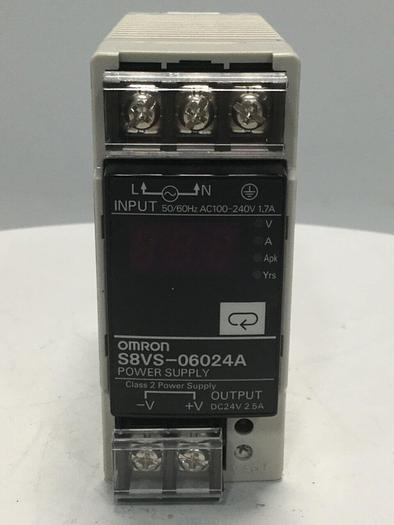 Used OMRON Power Supply S8VS-06024A #105534