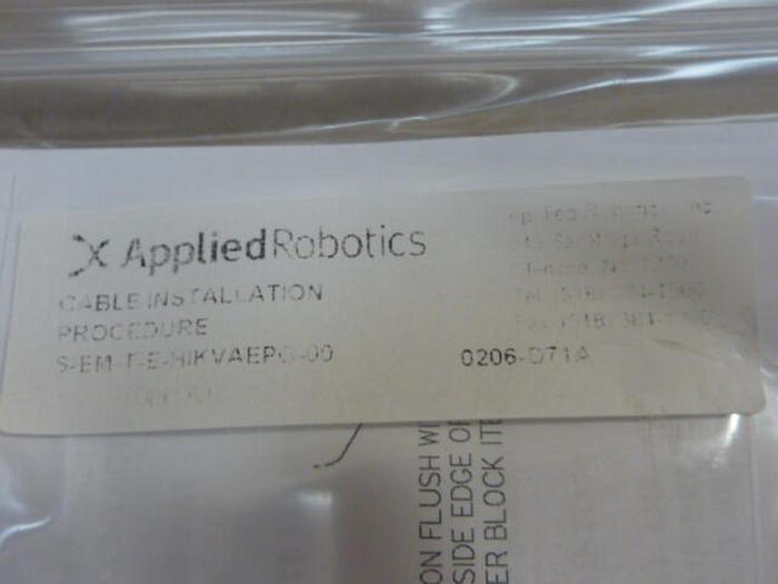 APPLIED ROBOTICS INC Electrical Module 0202-D72A (-05) New