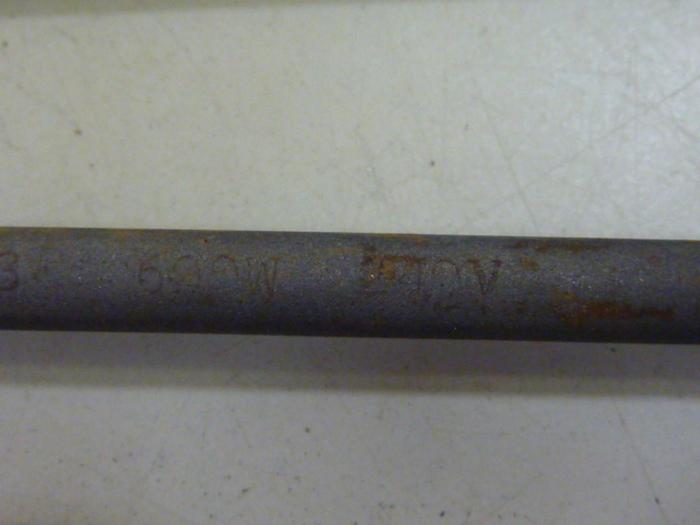 Used SYNVENTIVE 600 Watt Heating Element 828931600 #58296