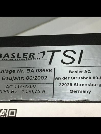 Used BASLER TSI DVD/CD Inspection Device BA 03686 Used