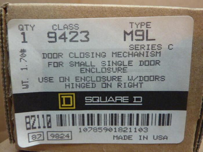 SQUARE D Door Closing Mechanism 9423-M9L #32592