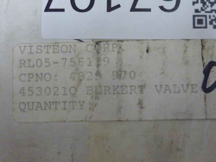 BURKERT EASY FLUID CONTROL Solenoid Valve 00453021 #67107