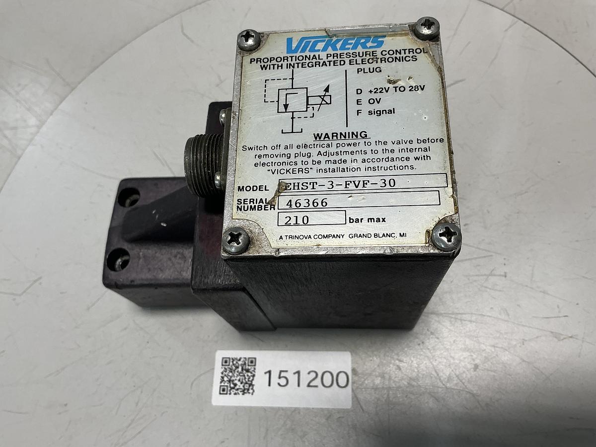 Used VICKERS EHST-3-FVF-30
