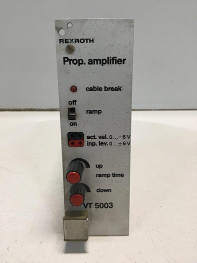 Used REXROTH Proportional Amplifier Board VT5003 S31 R1 #134870