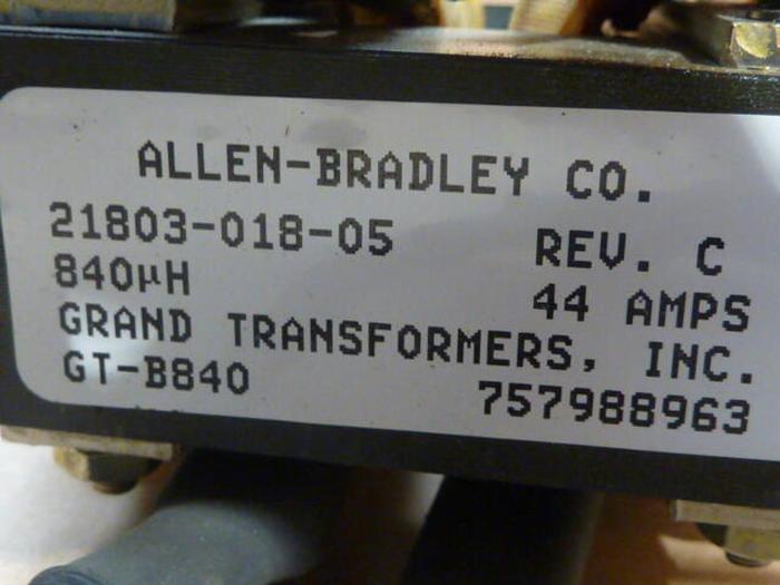 Used ALLEN BRADLEY Grand Transformer 21803-018-05 #36677