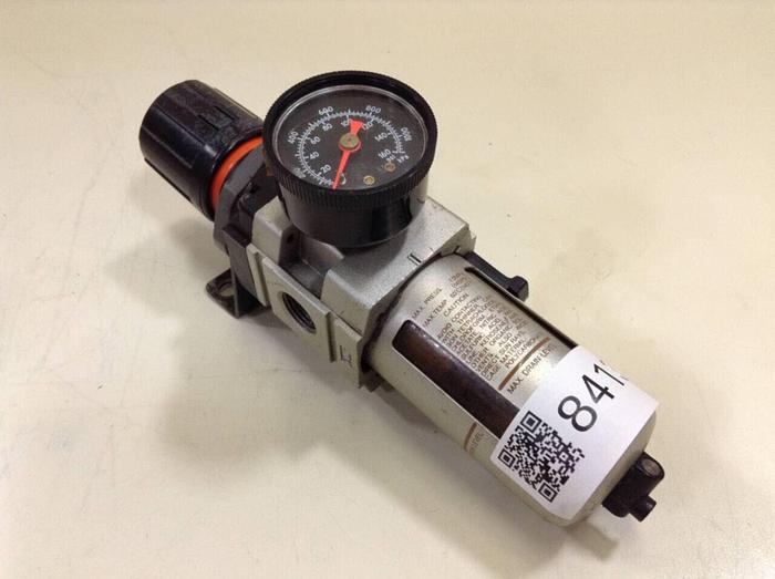 Used SMC Pneumatic Regulator NAW3000-N03 #84133