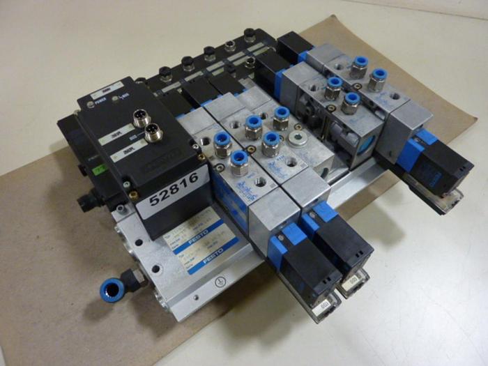 Used FESTO Control Block / Valve Terminal IFB8-02 #52816