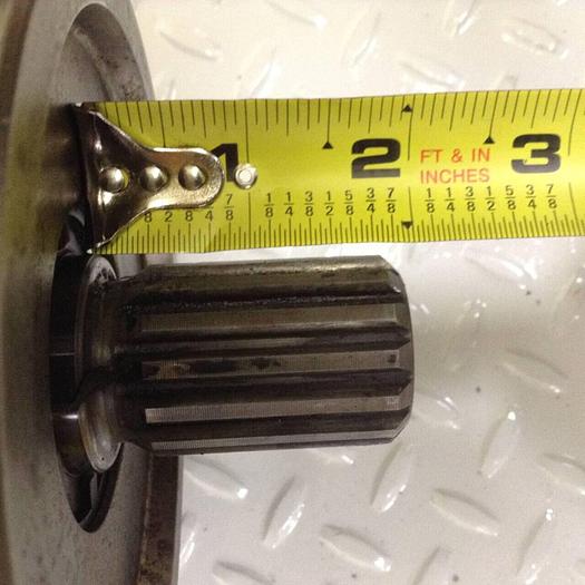 Used BRUENINGHAUS HYDROMATIK Hydraulic Pump LA10VO71FE1D/31RPSC12K04-SO762 Used