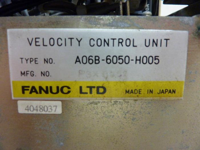Used FANUC Servo Drive A06B-6050-H005 #55441