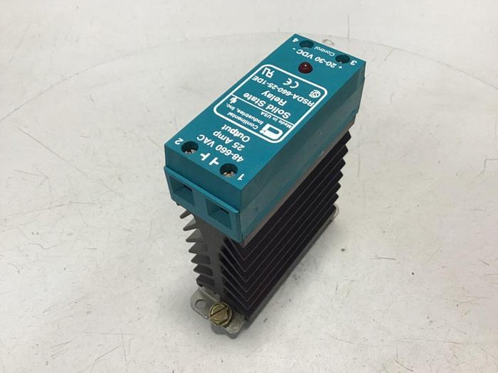 Used CONTINENTAL INDUSTRIES Solid State Relay RSDA-660-25-1DE #138143