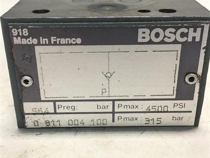 Used BOSCH Hydraulic Valve 0 811 004 100 #142007