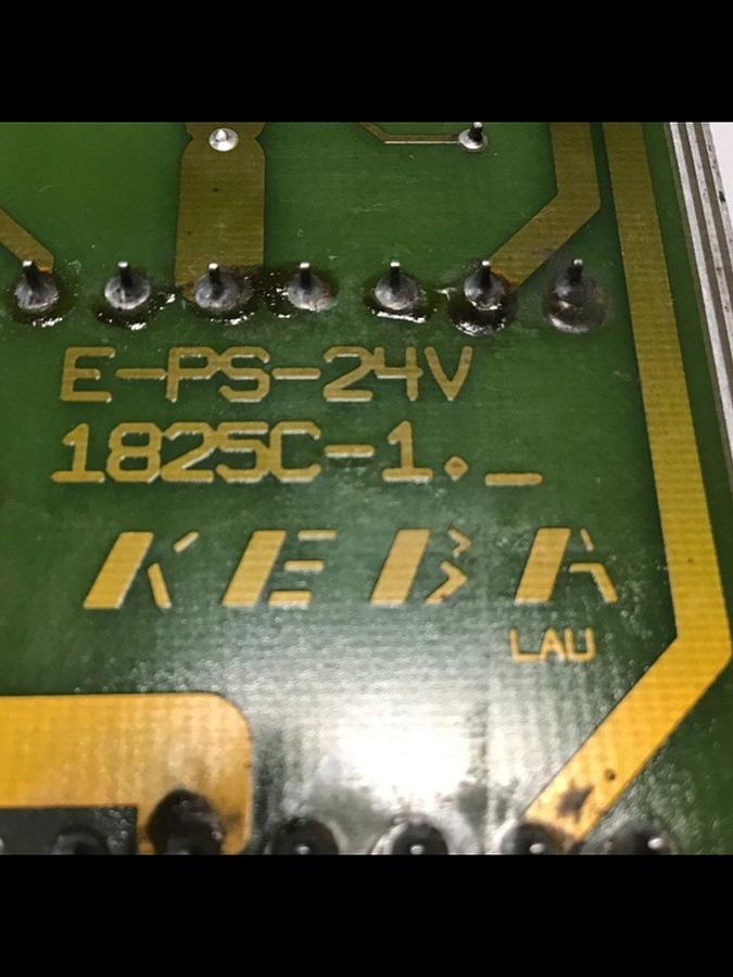 Used KEBA Power Supply E-PS-24V 1825C-1 #100892