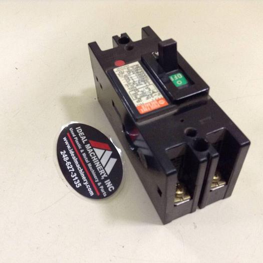 Used HITACHI 5 Amp Circuit Breaker F-30F-5 #75746
