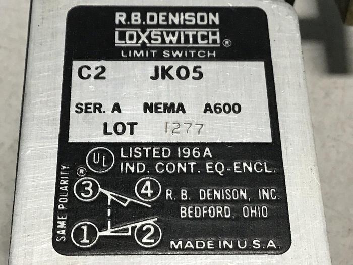 Used TELEMECANIQUE Lox-Switch C2JK05 #122090