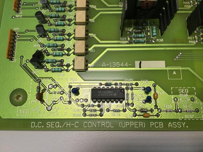 Used BARBER COLMAN D.C. Sequence Board A-13544-1 #102913