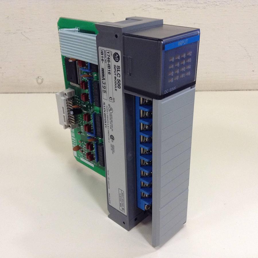 Used ALLEN BRADLEY Input Module 1746-IB16 SER C Used