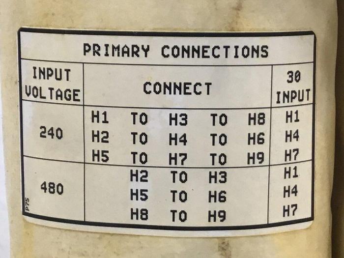 Used HOBART BROTHERS 4.5 kVA Transformer 470144-3HB #131710
