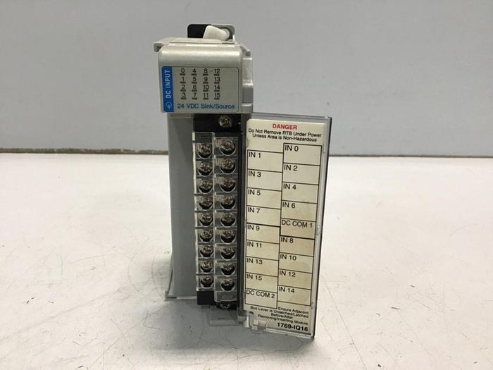 Used ALLEN BRADLEY Input Module 1769-IQ16 SER A Used